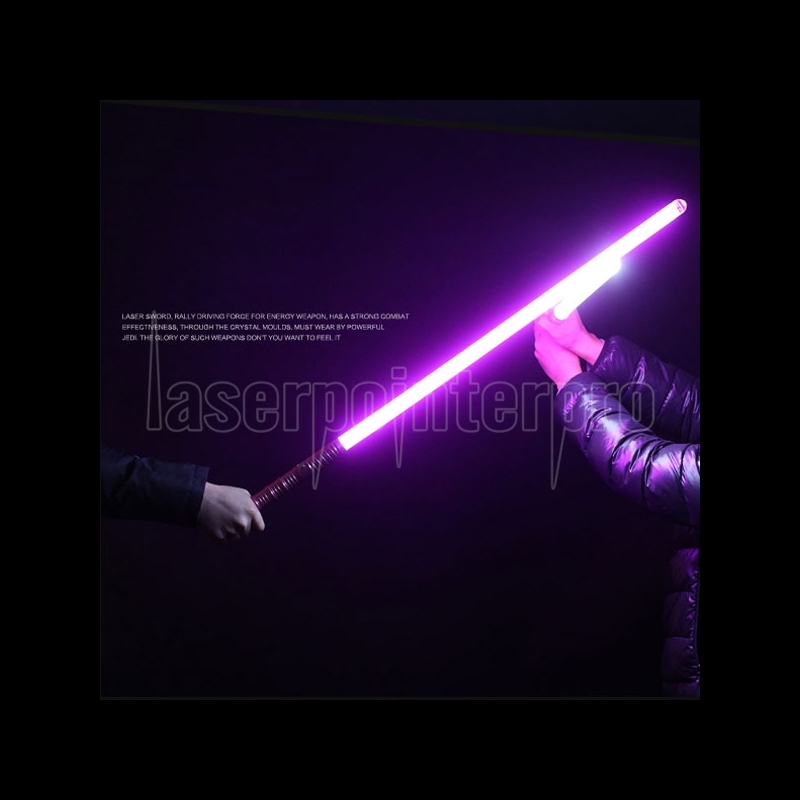 irregular Mantenimiento panel Newfashioned Sin Efecto de sonido 39 "Star Wars sable de luz púrpura y azul  de la luz laser Espada Rosa de Oro - ES - Laserpointerpro