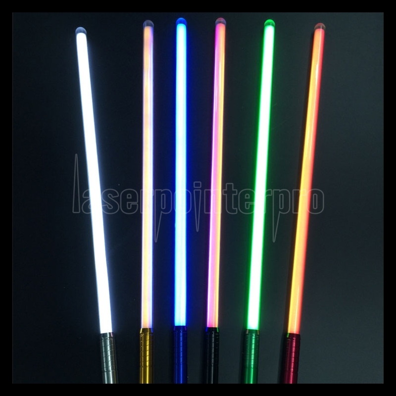 Star Wars Lichtschwert Doppeltes Laserschwert LED Lightsaber mit Soundeffekten