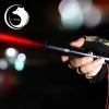 Kit de pointeur laser rouge U`King ZQ-012A 638nm 300mW Rouge Style de spot linéaire étanche Noir