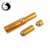 UKing ZQ-j9 3000mW 445nm Blue Beam Single Point Zoomable Laser Pointer Pen Kit Golden