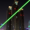 UKING ZQ-A13 1000mW 532nm fascio verde a punto singolo Zoomable Penna puntatore laser Nero