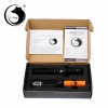 UKing ZQ-012L 2000mW 532nm faisceau vert 4-Mode zoomable stylo pointeur laser kit noir