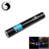 UKing ZQ-j10 6000mW 473nm Blue Beam Single Point Zoomable Laser Pointer Pen Kit Black