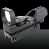 GT-HD-101 5-Mode Getriebe Optik Aluminiumlegierung Electro Laser-Augen Schwarz