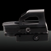 A Black mira laser teclado engrenagem 1X Ampliação Optics