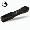 U'king ZQ-WXK9 XM-L2 5000lm 80 m Mergulho Stepless Escurecimento Forte Luz Mini Portátil Lanterna LED Preto