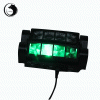 Schermata ZQ-B20 60W 8-LED 4-in-1 RGBW Luce Master-slave Controllo del suono Luce automatica Stage Light Black