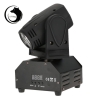 UKing ZQ-B28 10W RGBW Licht Selbstfahrender Master-Slave Voice-aktiviert Bühnenlicht Schwarz