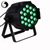 UKING ZQ-B35 240W 18-LED 4-en-1 RGBW Lumière Contrôle Son Auto DMX512 Maître-esclave Modes de synchronisation Lumière de la scène Noir