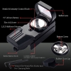 U`King ZQ-MZ01 Aluminio Red & Green Dot Reflex Laser Sight Set para Caza Negro