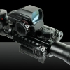 UKing ZQ-MZ011 4-12X50 Red Light Holographic Laser Sight Kit Black