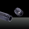 Kit penna puntatore laser in acciaio inossidabile a singolo punto con raggio blu da 10000mW 450nm con batterie e caricabatterie nero