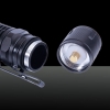Tactfire 1 x LED 4 modos de enfoque linterna estirable con pantalla luminosa negro