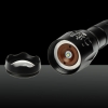 U'King ZQ-G7000A 1000LM 5 Modes Portable Zoom Lampe Torche Kit avec Batterie et Chargeur US Plug Noir