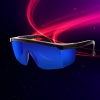 UKing ZQ-YJ05 650-700nm ponteiro laser vermelho olhos óculos de proteção óculos azul