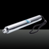 5000mW 450nm Blue Ray Multifonctionnel Cuivre Laser Pointer Argent