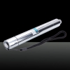 5000mW 450nm Blue Ray Multifonctionnel Cuivre Laser Pointer Argent