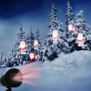 Kshioe LED Conversão Automática Papai Noel LEVOU Decoração de Natal Ao Ar Livre Paisagem Gramado Lâmpada EUA Plug Vermelho & Green Light