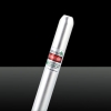 100mW 650nm Red Light Clip Laser Pointer Pen Silver