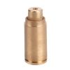 650nm Cartridge Red Laser Bore Sighter Laser Pen 3 x LR41 Batteries Cal: 9MM Brass Color
