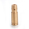 650nm Cartridge Red Laser Bore Sighter Laser Pen 3 x LR41 Batteries Cal: 9MM Large Brass Color