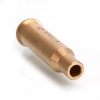 650nm Cartridge Red Laser Bore Sighter Laser Pen 3 x LR41 Batteries Cal: 7.62*54R Brass Color