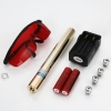 10000mW 650nm Beam Light Red Superhigh Poder puntero láser Pen Kit de oro