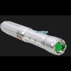 10000mW High Power Attacked Head Green Light Laser Pointer Suit Silver