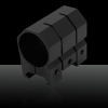 3 in 1 100mW 532nm verde vista del laser con il supporto della pistola TS-F06 nero (con una 16340 batteria)