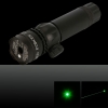 5mW 532nm Hat-forma mira laser verde com Gun Mount Preto