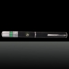 (Keine Verpackung) 1mW 532nm Green Laser Pointer Pen Schwarz