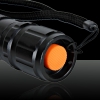 T6 1600LM LED 5 modo de focagem lanterna Preto