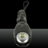 2pcs XML-T6 LED 5 modo de focagem lanterna preta