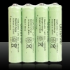 4Pcs UltraFire AAA 1.2V 1500mAh Ni-MH baterias recarregáveis