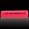 2pcs TangsFire 18650 2800mAh 3.6-4.2V PCB Protector Rechargeable Lithium Batteries Red