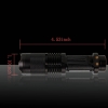 SIPIK-SK98 CREE-T6 1000 Lumens 10W 3.7-4.2V 1LED 3Modess point noir de poche étanche
