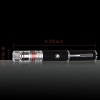 50mW 532nm Breve Pen Shape Side-Button Caleidoscopico puntatore laser verde penna nera