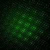 RL853 200mW 532nm Coda-pulsante verde caleidoscopico con puntatore laser grigio argento