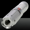 2000mW High Power Attacked Head Green Light Laser Pointer Suit Silver