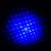 5 in 1 2000mW Dritti alto potere Light Blue Laser Pointer Completo nero