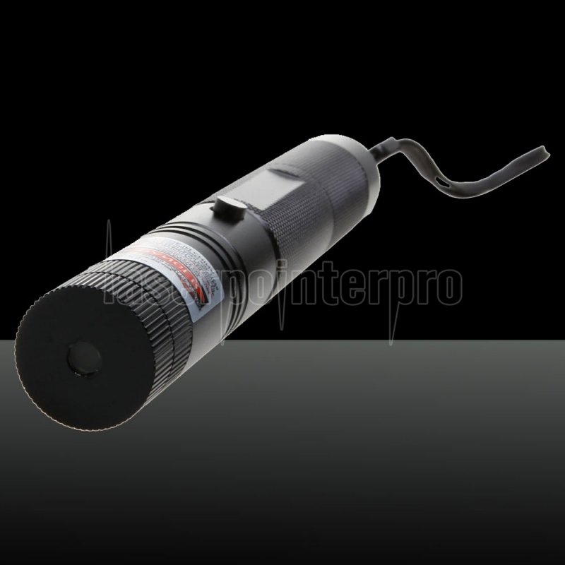 Laser 303 200mW Costume de pointeur laser rouge professionnel avec chargeur  noir - FR - Laserpointerpro
