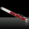 4-in-1 Multi-functional Red Light Laser Pointer (Touch Pen + Ball Point Pen + LED Lamp + Laser Pointer) Red