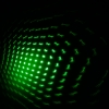 5mW nuevo estilo rojo y verde puntero láser de luz con la caja (A 18652 batería) Plata
