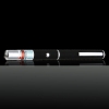 5mW Professional Green Light LED Laser Pointer (2pcs AA Batteries) Black