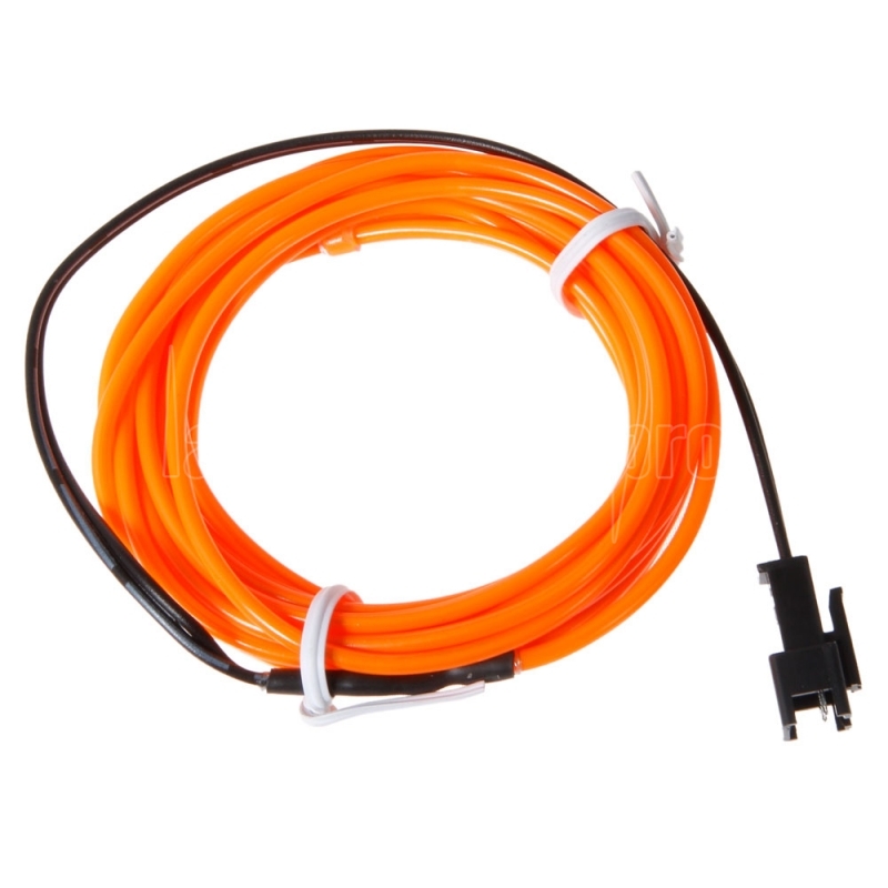 Led clignotante lent 3mm orange à câbler - par sachet de 10