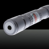 Motif 5mW Extension-Type de focus Green Dot Facula stylo pointeur laser avec 18 650 Argent Batterie rechargeable
