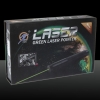 5mW LT-A88 532nm de comprimento de onda Foco Laser Pointer Lanterna Verde Light (com a Box One + 18650 + Carregador)