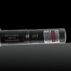 5mW Starry Padrão Red Light Laser Pointer Pen com 16340 Bateria Prata Cinza
