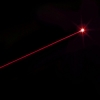 5mW Single-Point Pattern Red Light Laser Pointer Pen with 16340 Battery Silver Grey