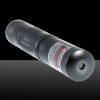 80mW estrelado Padrão de luz laser vermelho Pen Pointer com 16340 Bateria cinza de prata